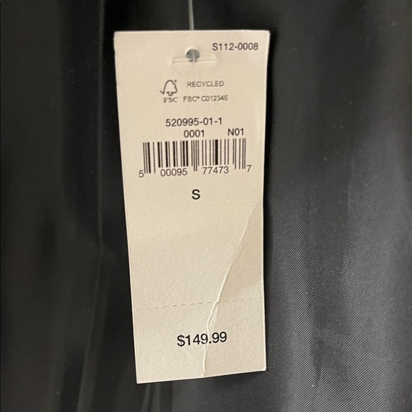 GAP Black Quilted Jacket - Picture 2 of 5